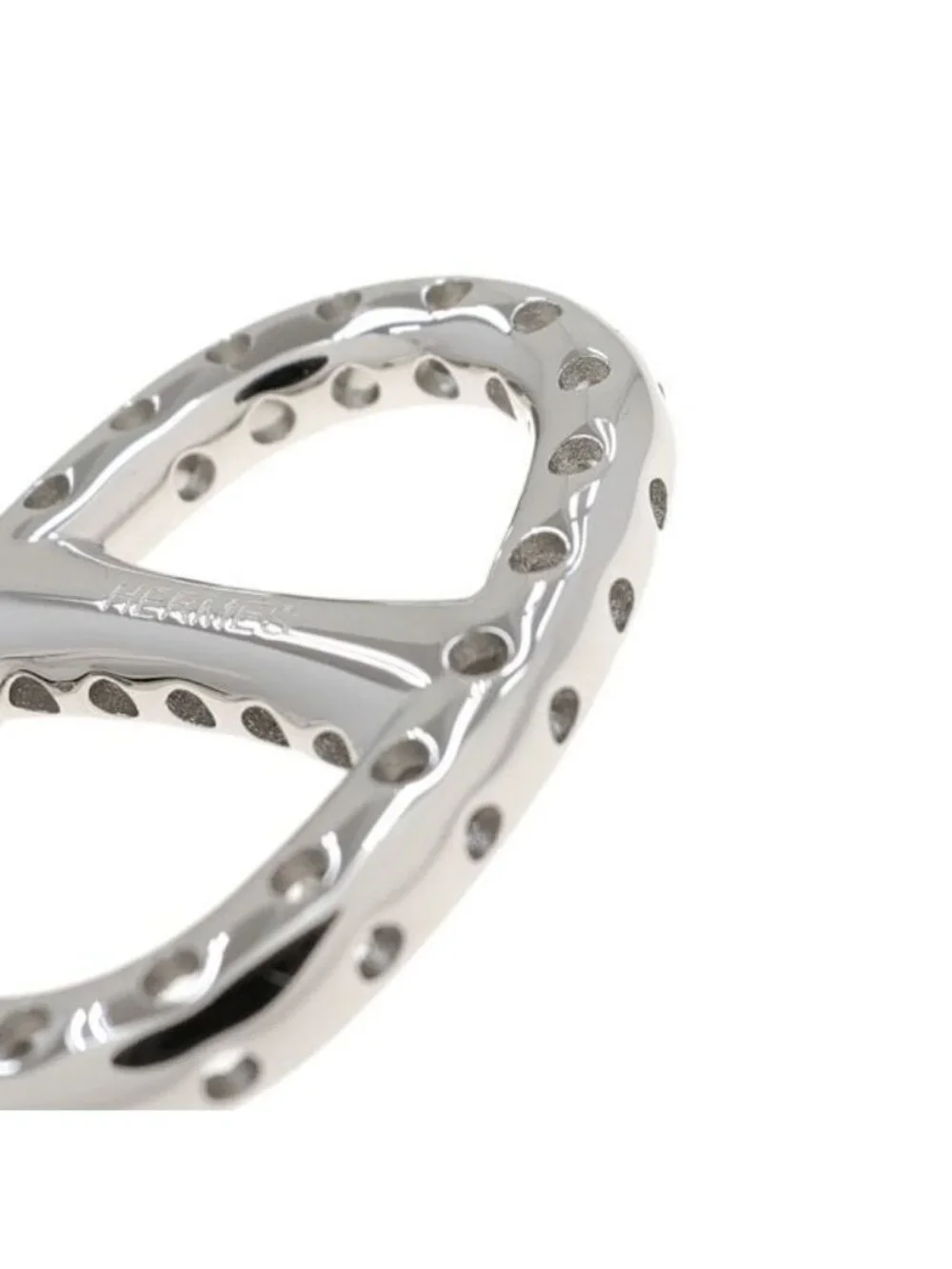 Hermes Twilly Ring Mini Chaine D'ancre Perforet